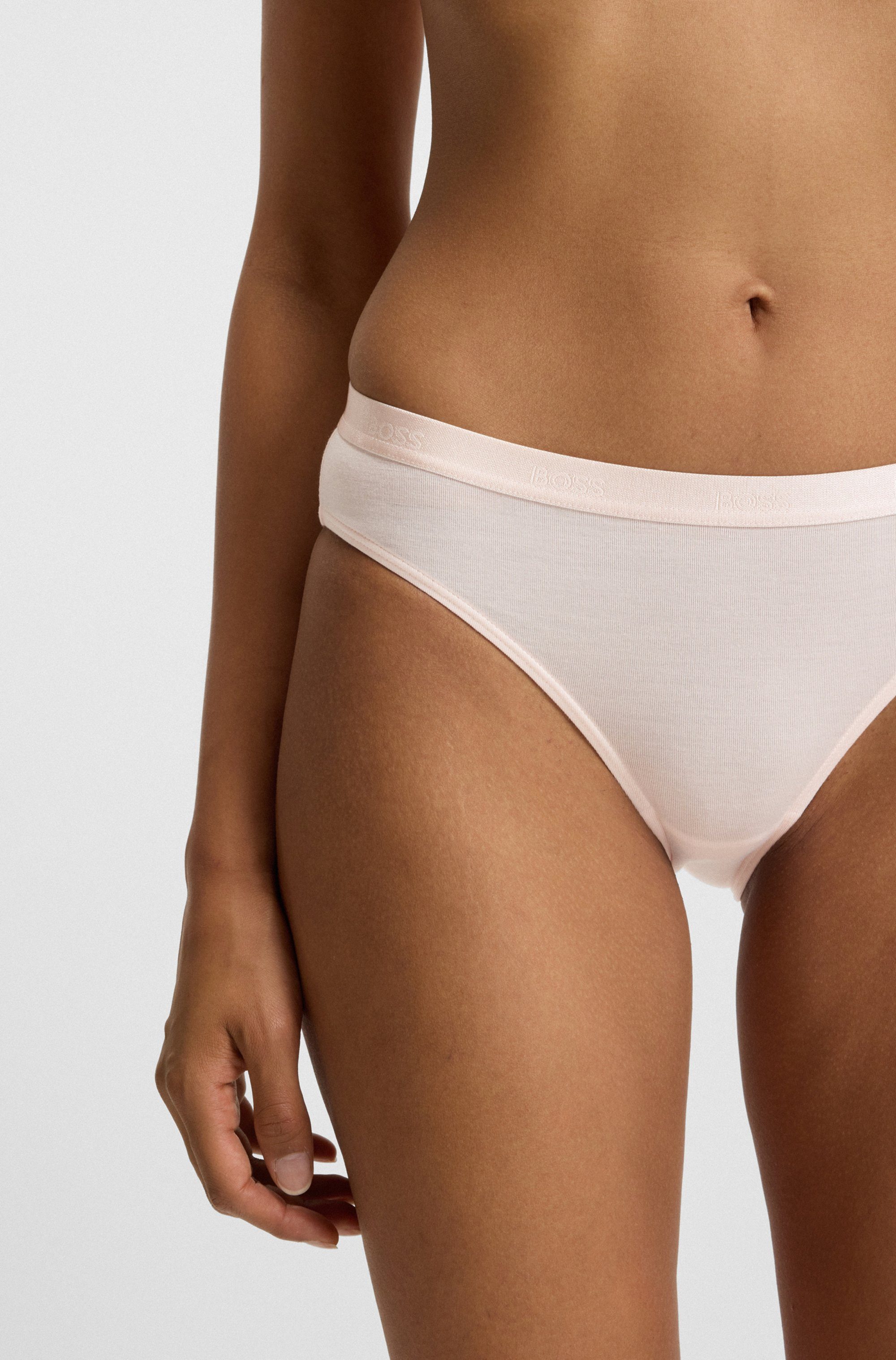 BOSS Slip BRIEF CI mit BOSS Schriftzug auf dem Bund