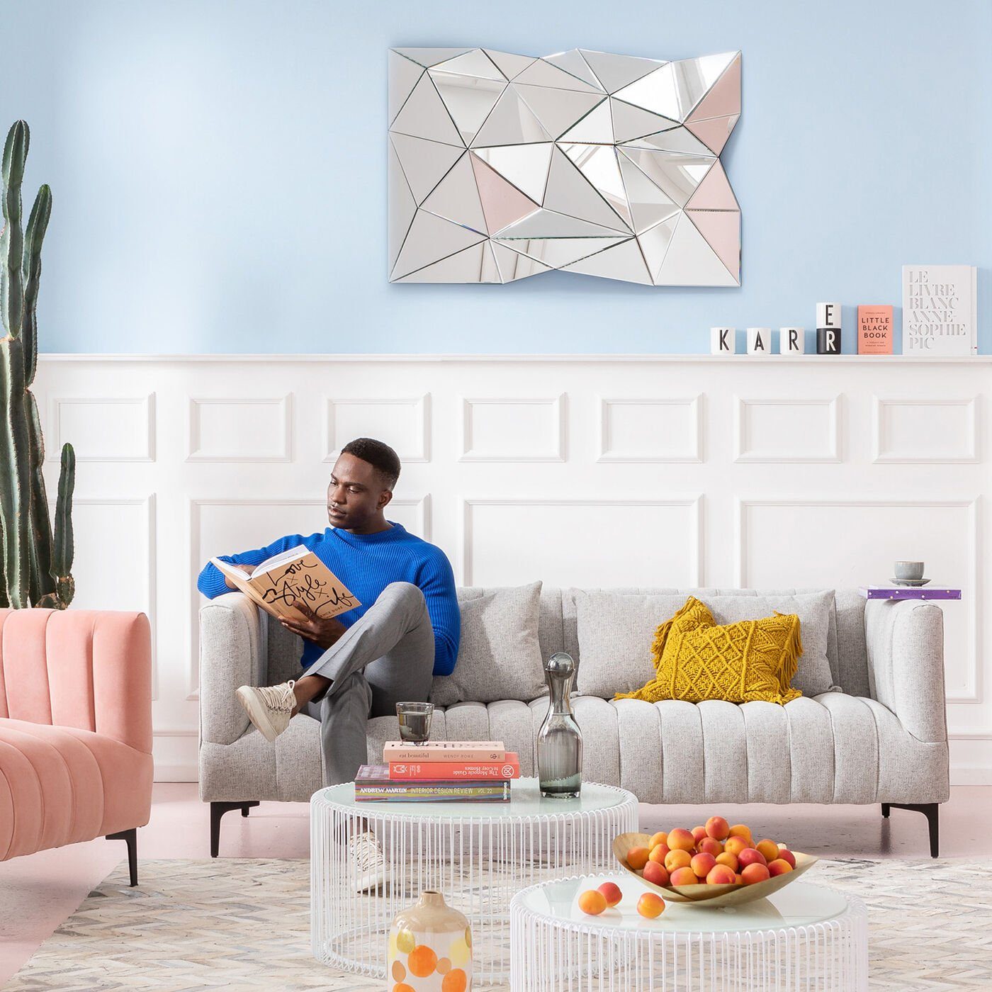 Kare Design Wandspiegel Prisma, 120x80 cm günstig online kaufen