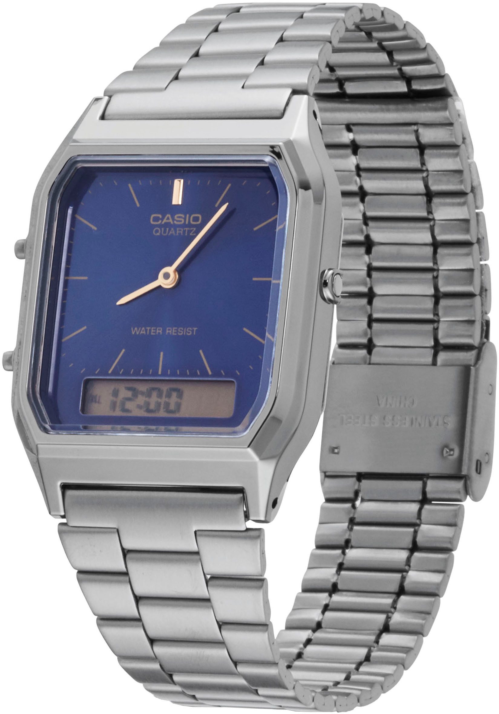 CASIO VINTAGE Chronograph AQ-230EGG-2AEF, Quarzuhr, Armbanduhr, günstig online kaufen