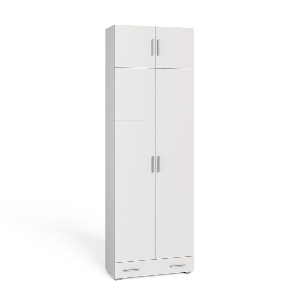 Vicco Aktenschrank Ingo, Weiß, 80 x günstig online kaufen