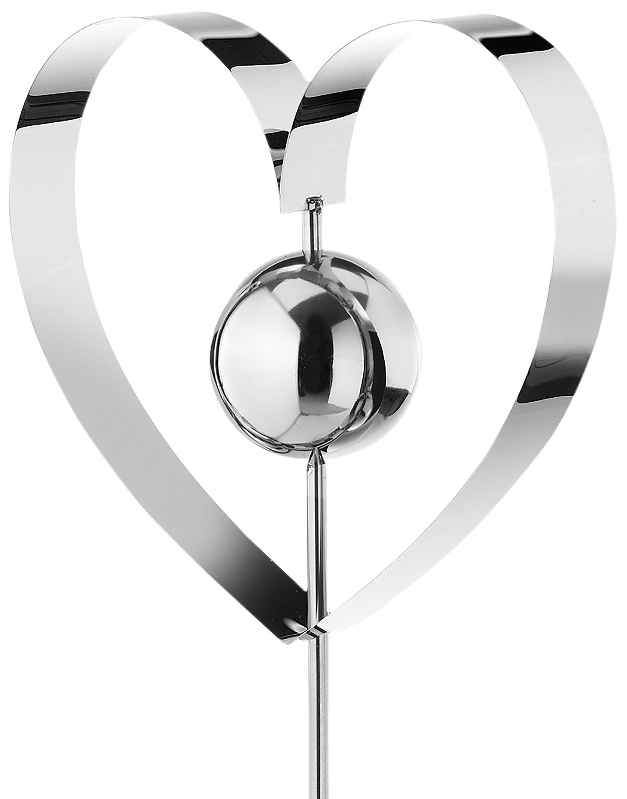 Kobolo Gartenstecker Dekostecker HEART in Herzform 127 cm | Dekostecker