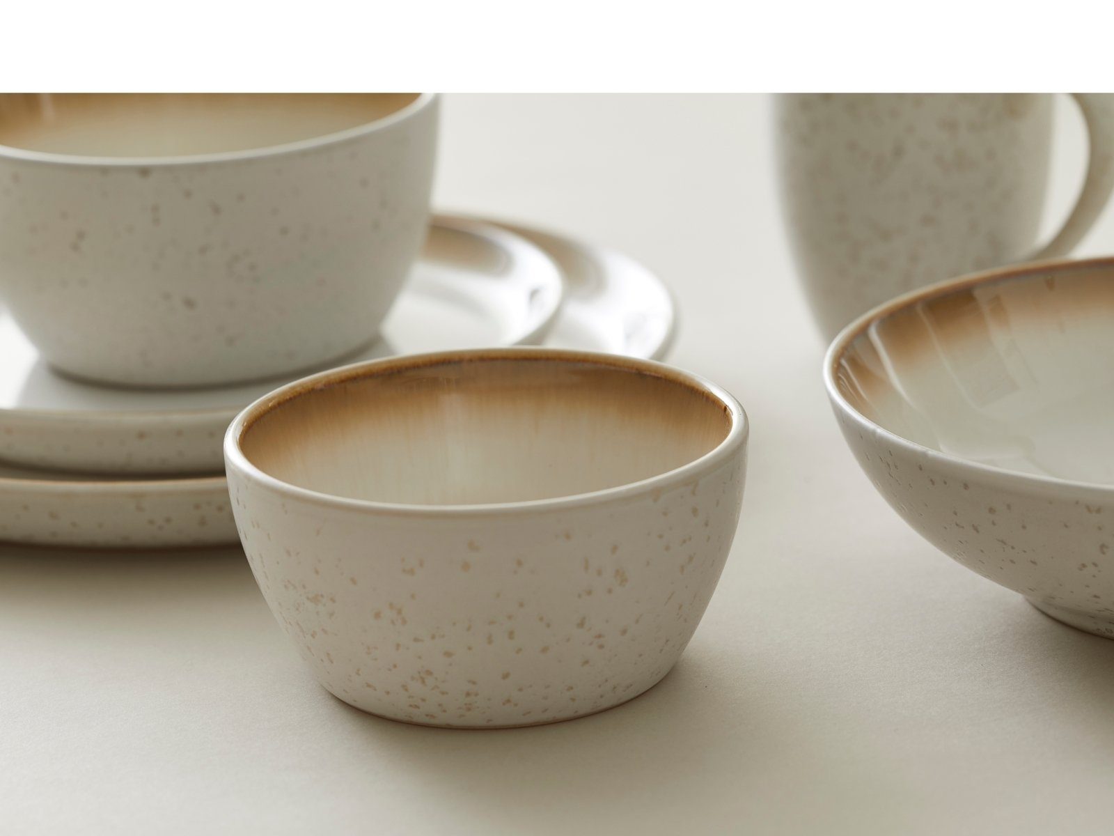 Bitz Speiseteller Teller cream / cream 27 cm, Speiseteller Gastro 27cm Creme/Creme