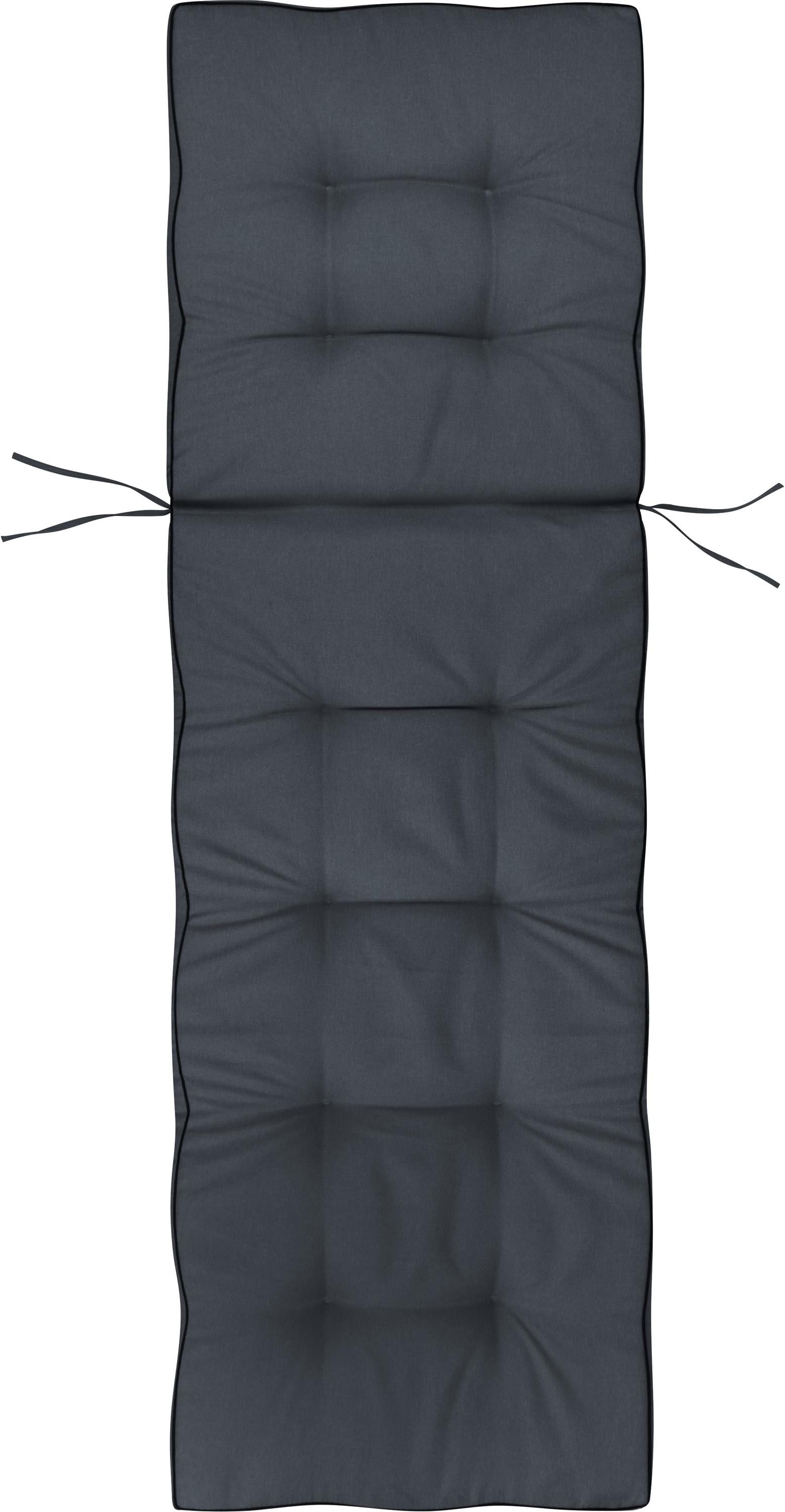 Aspero Sitzauflage 2 Premium Garten-Liegenauflagen Saragossa, Wasserdichte und weiche Outdoor Gartenliegenauflage