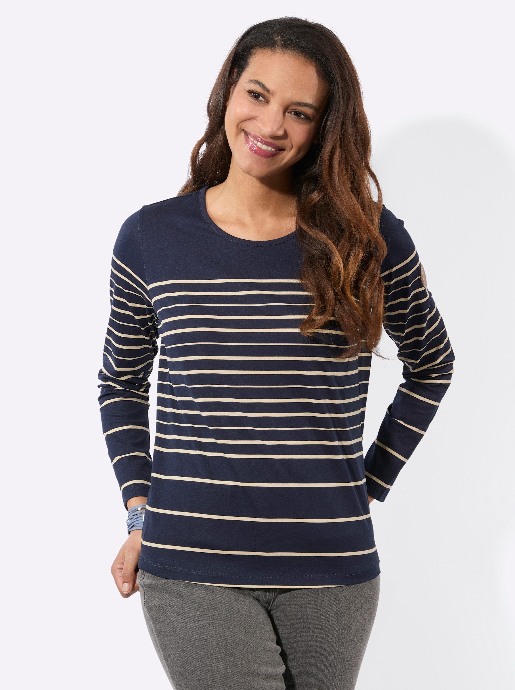 Witt T-Shirt Ringelshirt Langarm