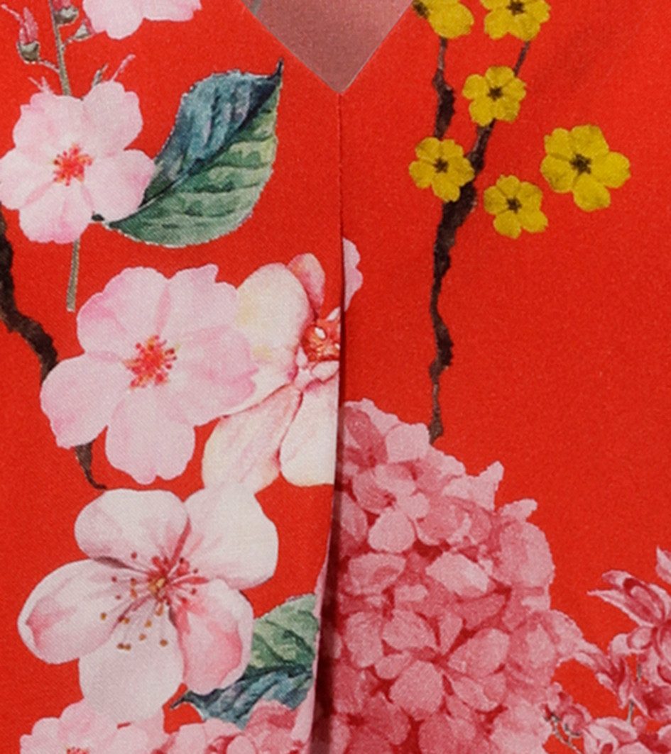 Aniston CASUAL Schlupfbluse mit farbharmonischem Blumendruck