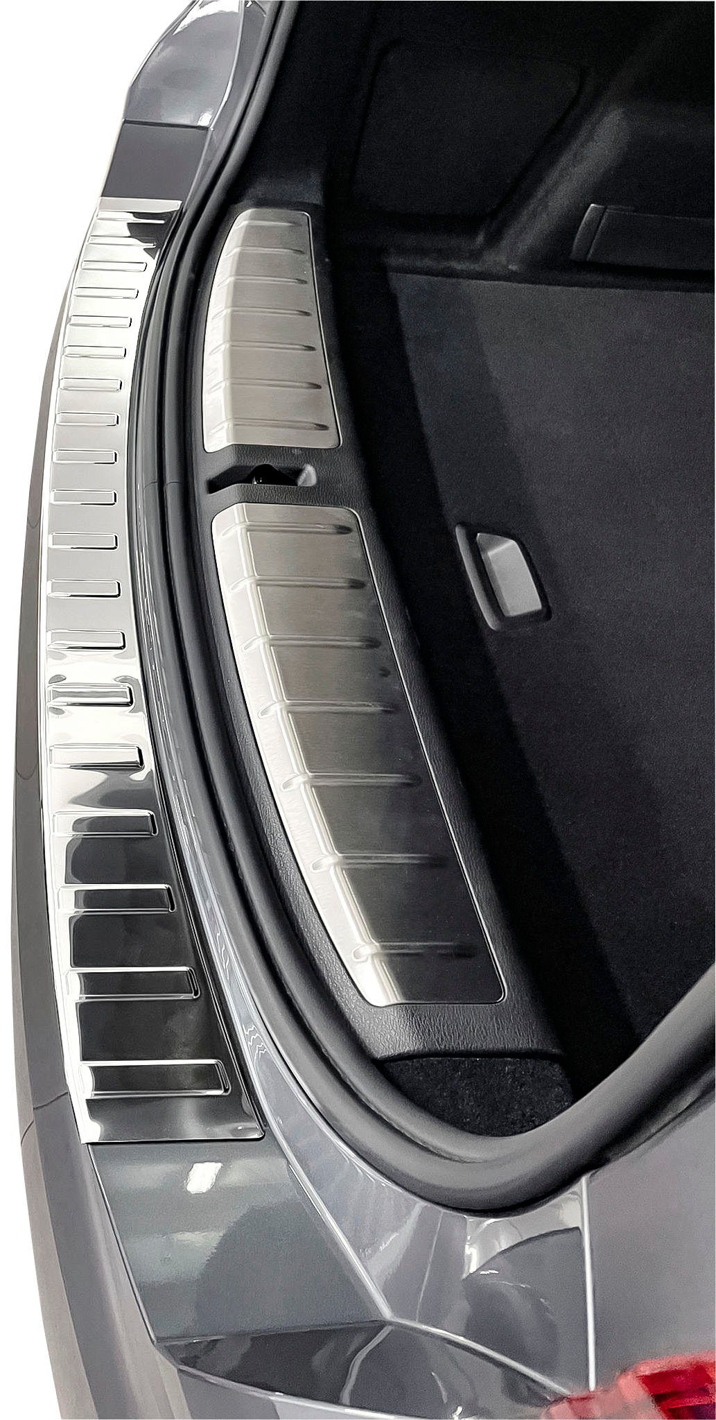 RECAMBO Ladekantenschutz, Zubehör Typ X2, für BMW chrom Edelstahl ab poliert F39, 2017