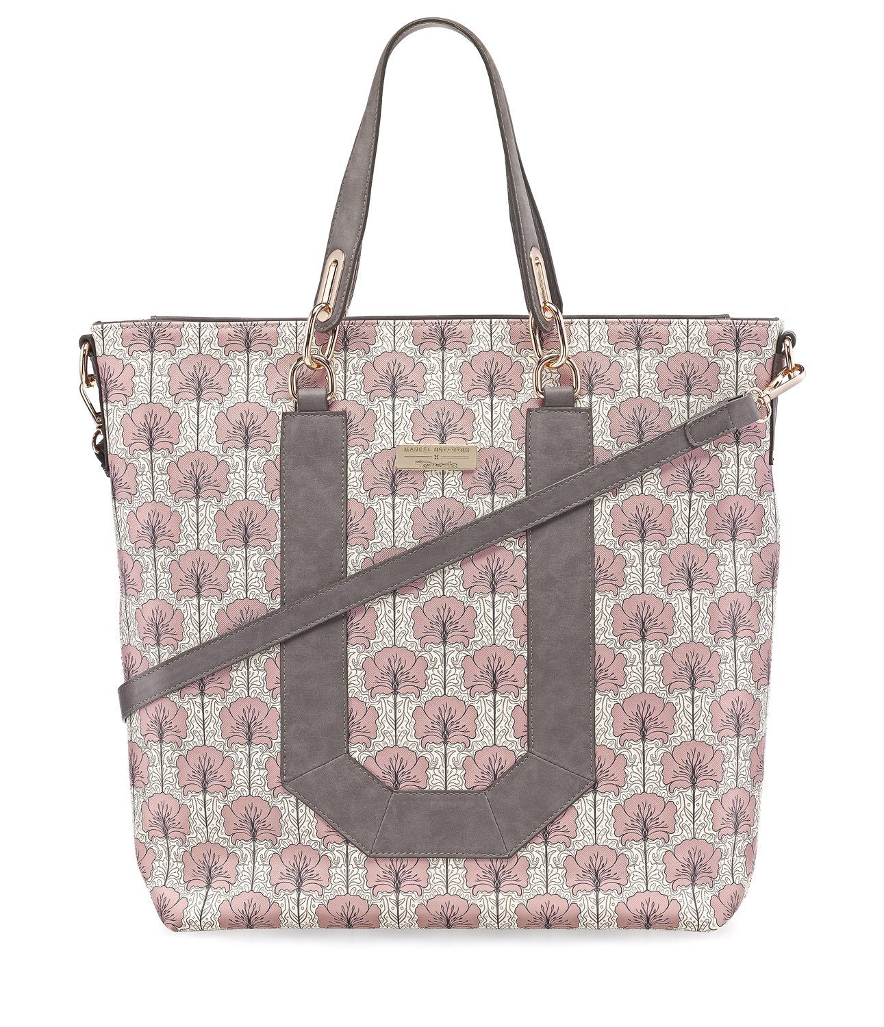 Tamaris Umhängetasche Fiorella (Set), Marcel Ostertag Kollektion Damen Shopping Bag Handtasche Shopper