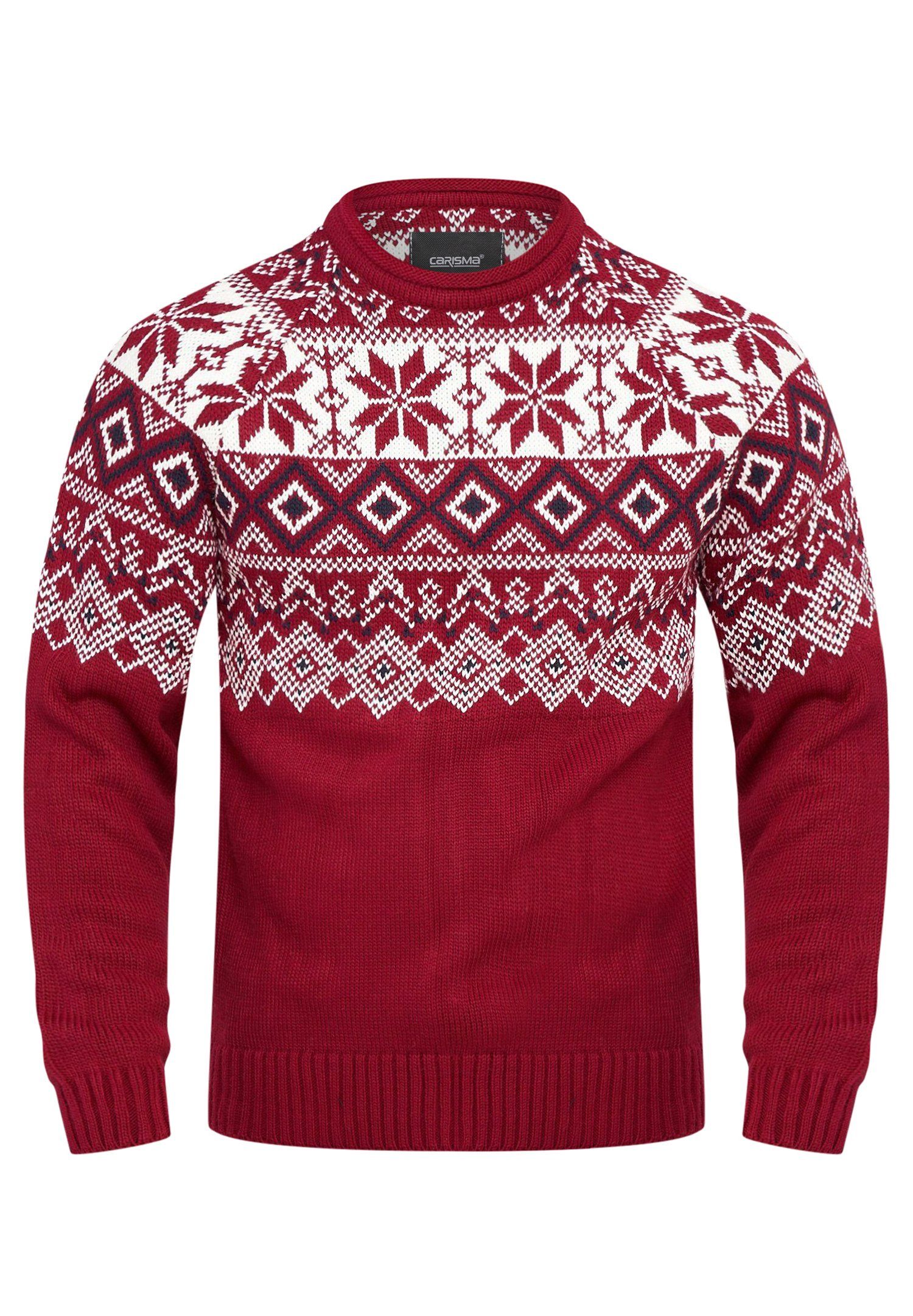 CARISMA Strickpullover CRERBAA mit Norwegischen Winter-Muster