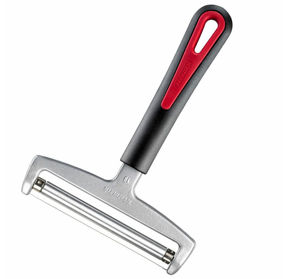 WESTMARK Käsemesser Variable Schnittstärke, Käseschneider mit Rolle & auswechselbarem