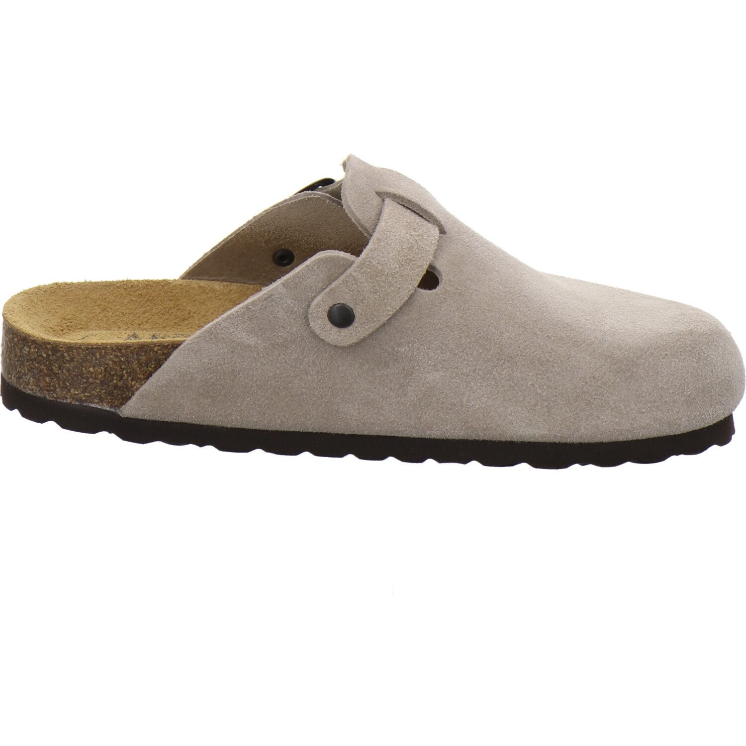 AFS-Schuhe 290074 Clogs Pantolette für Damen aus Leder mit Fußbett, Hausschuhe Made in Germany