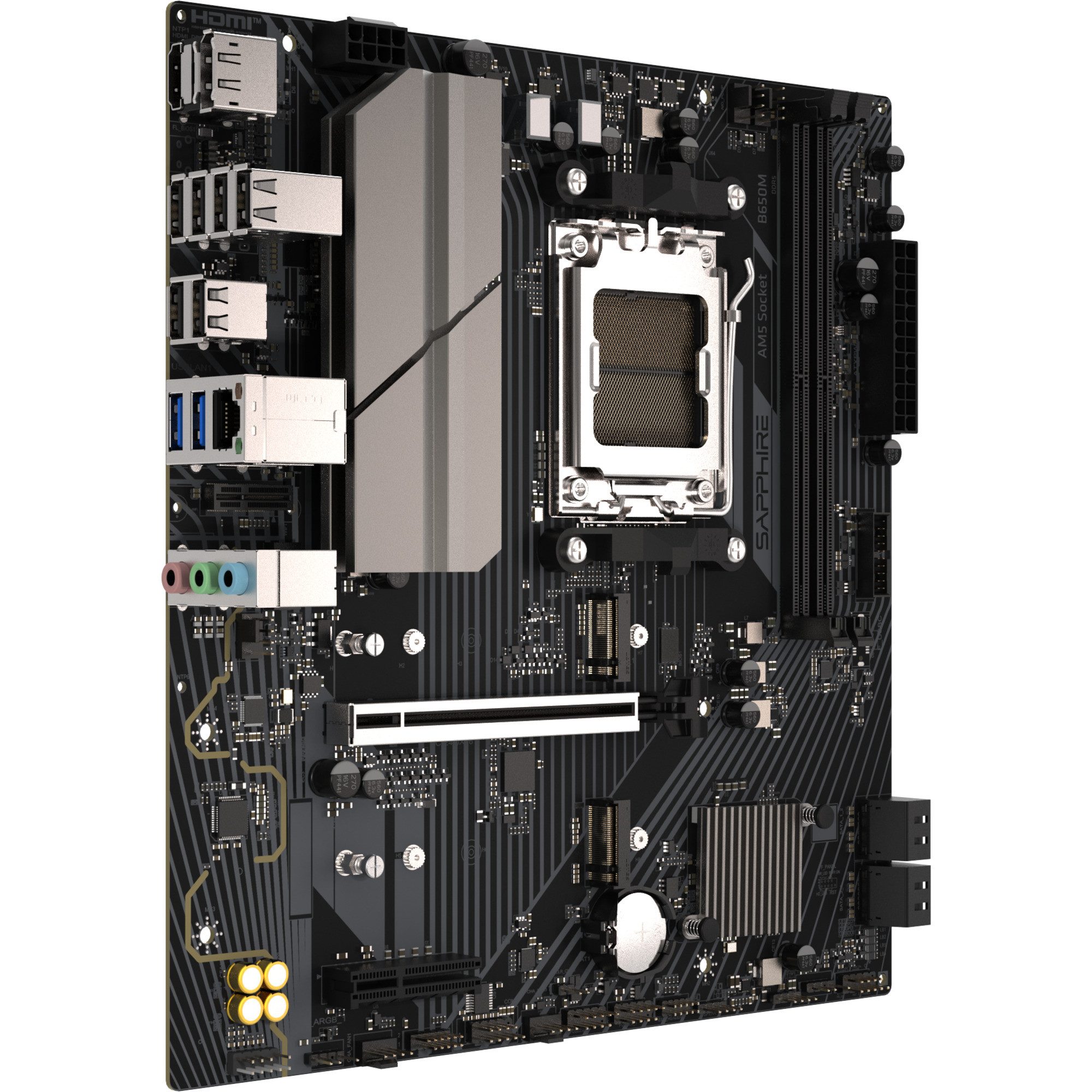 Sapphire SAPPHIRE B650M-E, Mainboard Mainboard AURA Sync