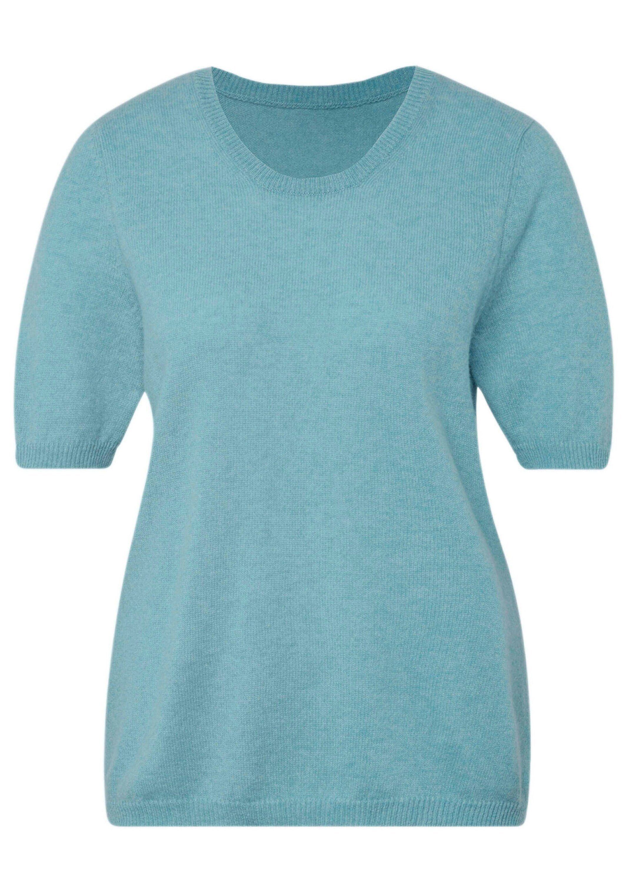 GOLDNER Kurzarmpullover Halbarmpullover mit Rundhals aus günstig online kaufen