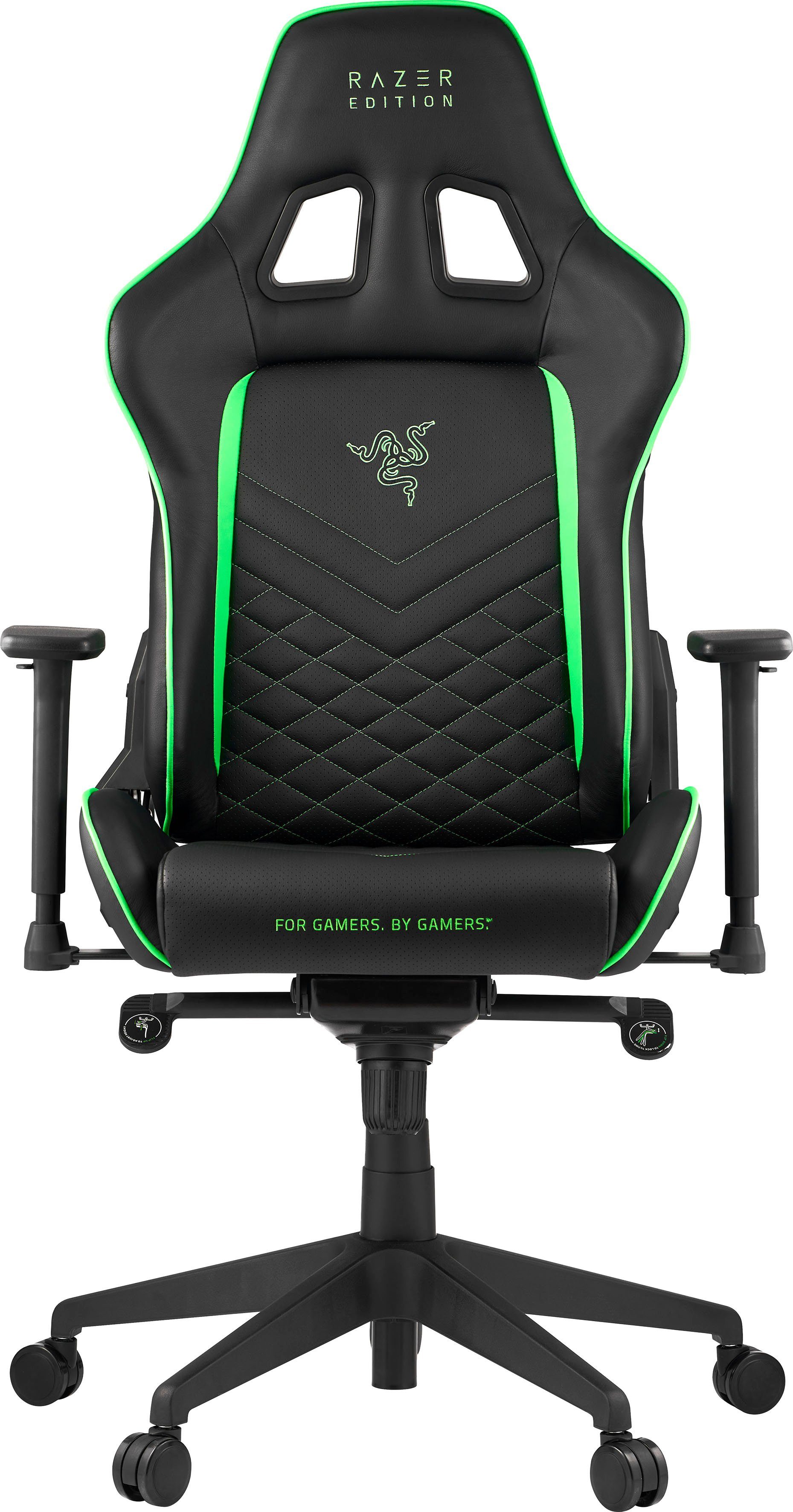 RAZER Gaming-Stuhl Tarok Pro by Zen, PU Kunstleder, 3D-Armlehnen, Lendenkis günstig online kaufen