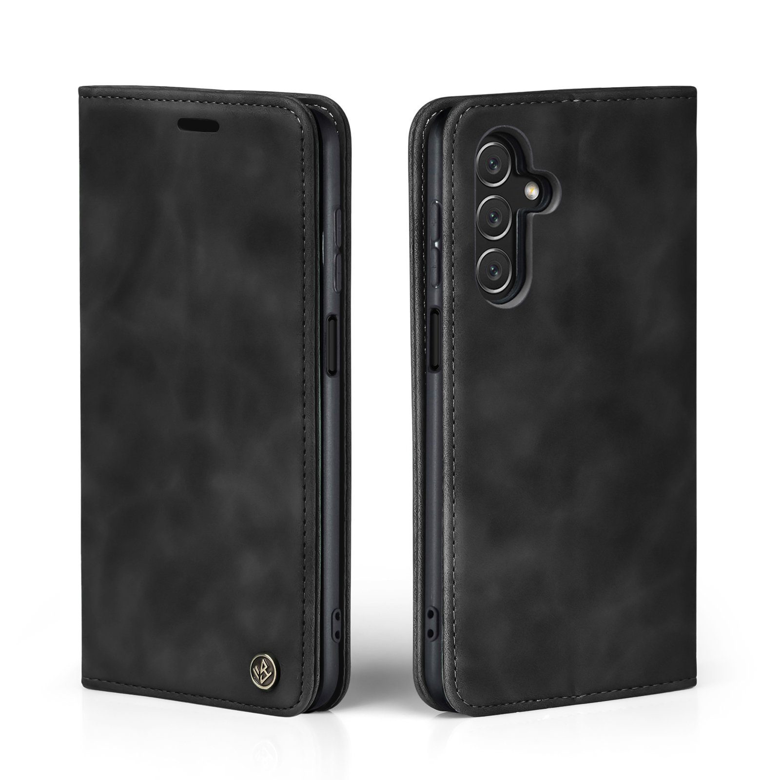 Tec-Expert Handyhülle Tasche Hülle für Samsung Galaxy A05s 6.7 Zoll, 6.7, Cover Klapphülle Case mit Kartenfach Fliphülle aufstellbar