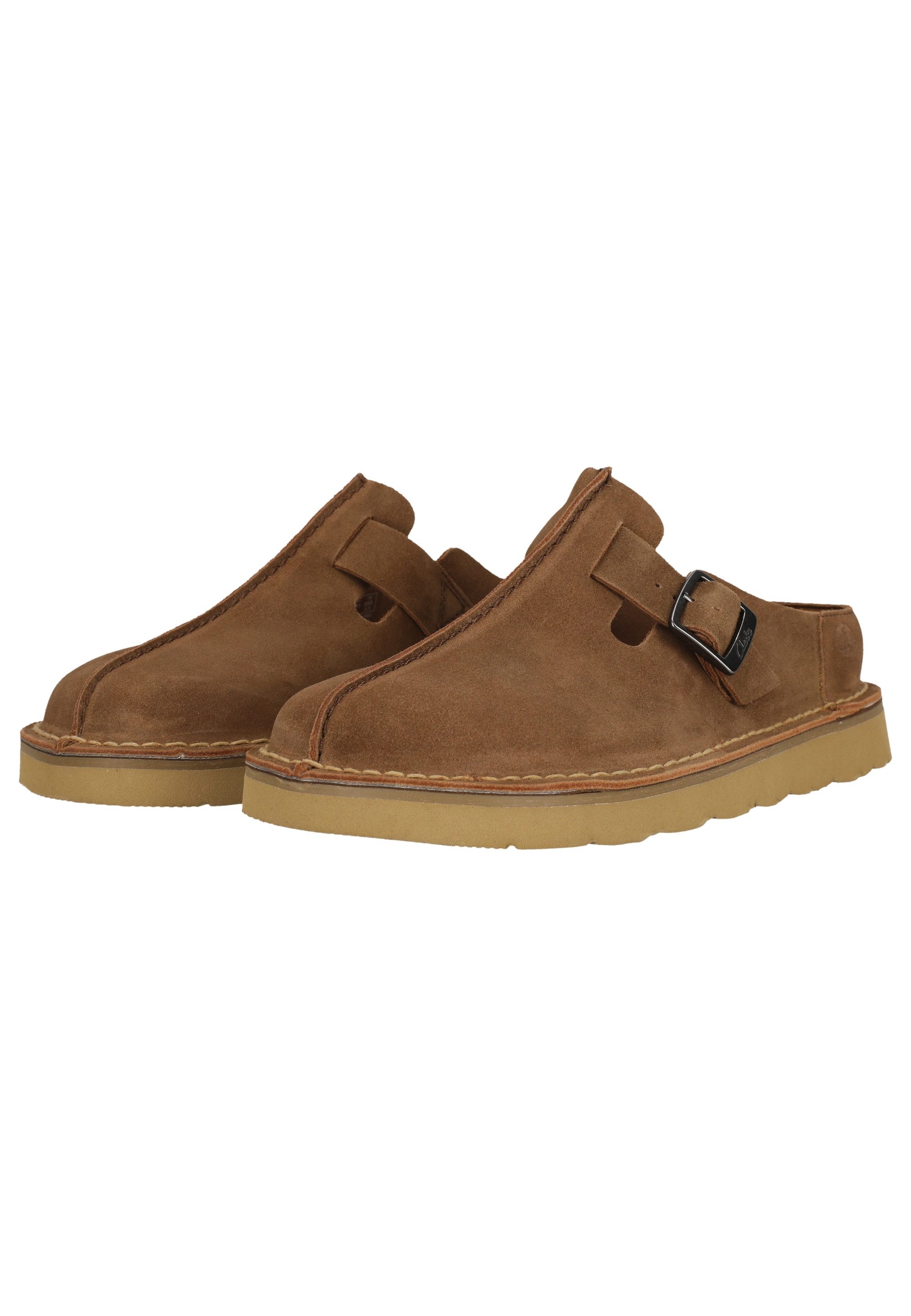 Clarks Solsbury Mule Slipper mit superweichem Fußbett
