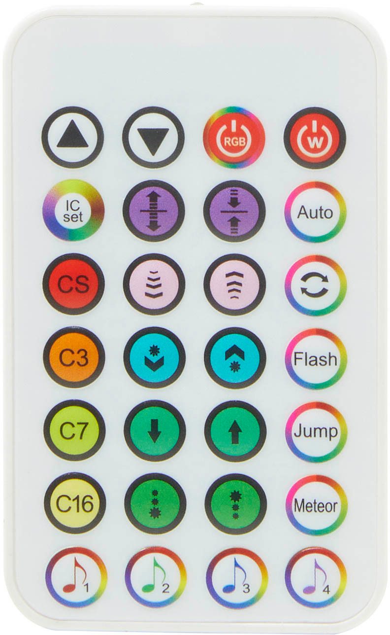 Northpoint LED Stehlampe Lichtsäule warmweiß RGB günstig online kaufen