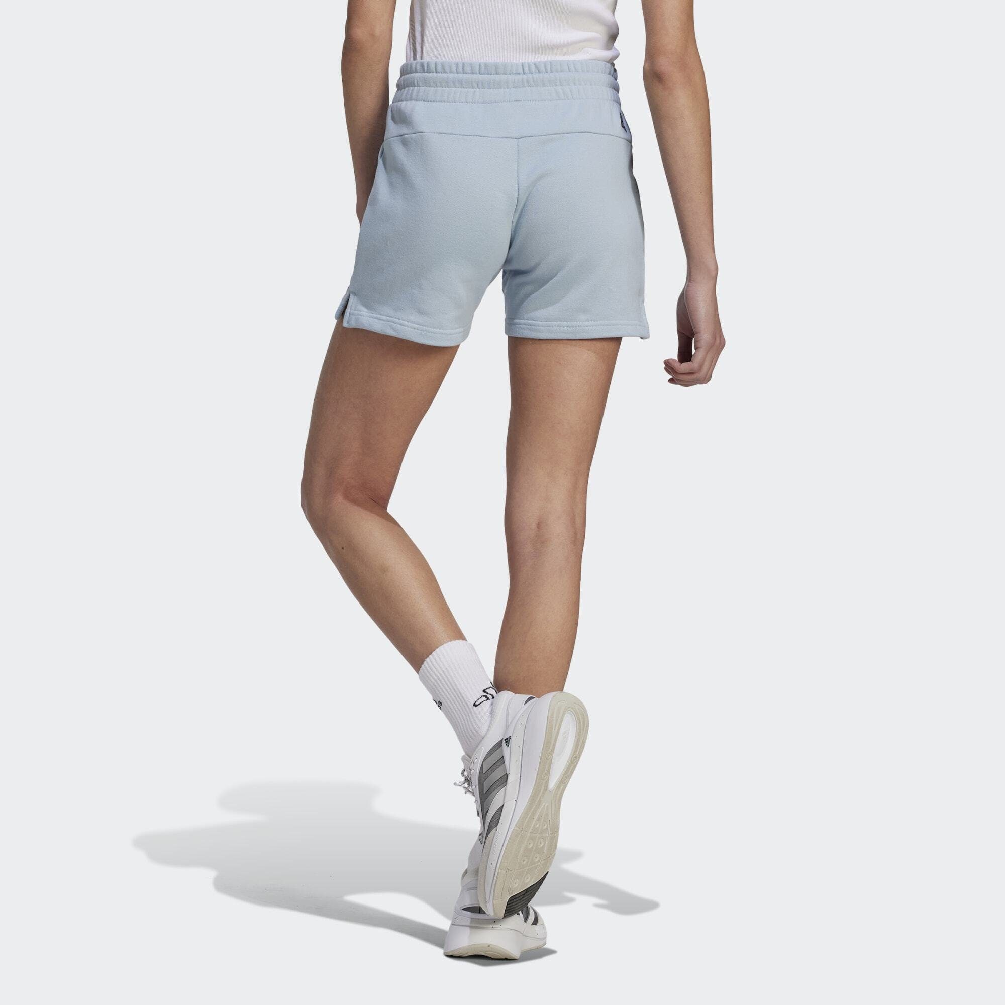 adidas Sportswear Shorts ESSENTIALS Legend SHORTS Wonder TERRY / Blue FRENCH Ink LINEAR