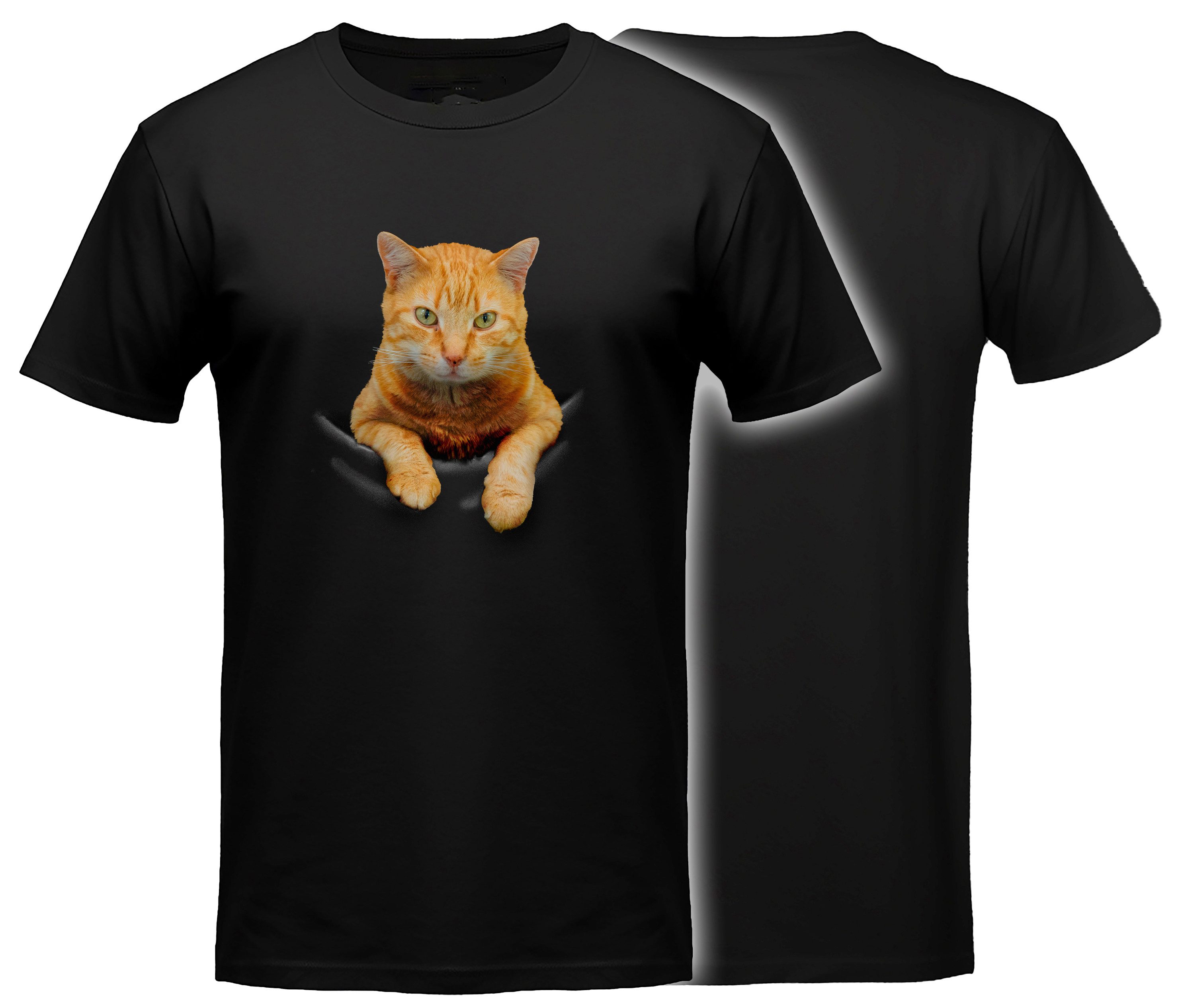 MyDesign24 T-Shirt Katzen print Shirt Katzen T-Shirt Regular Fit i109