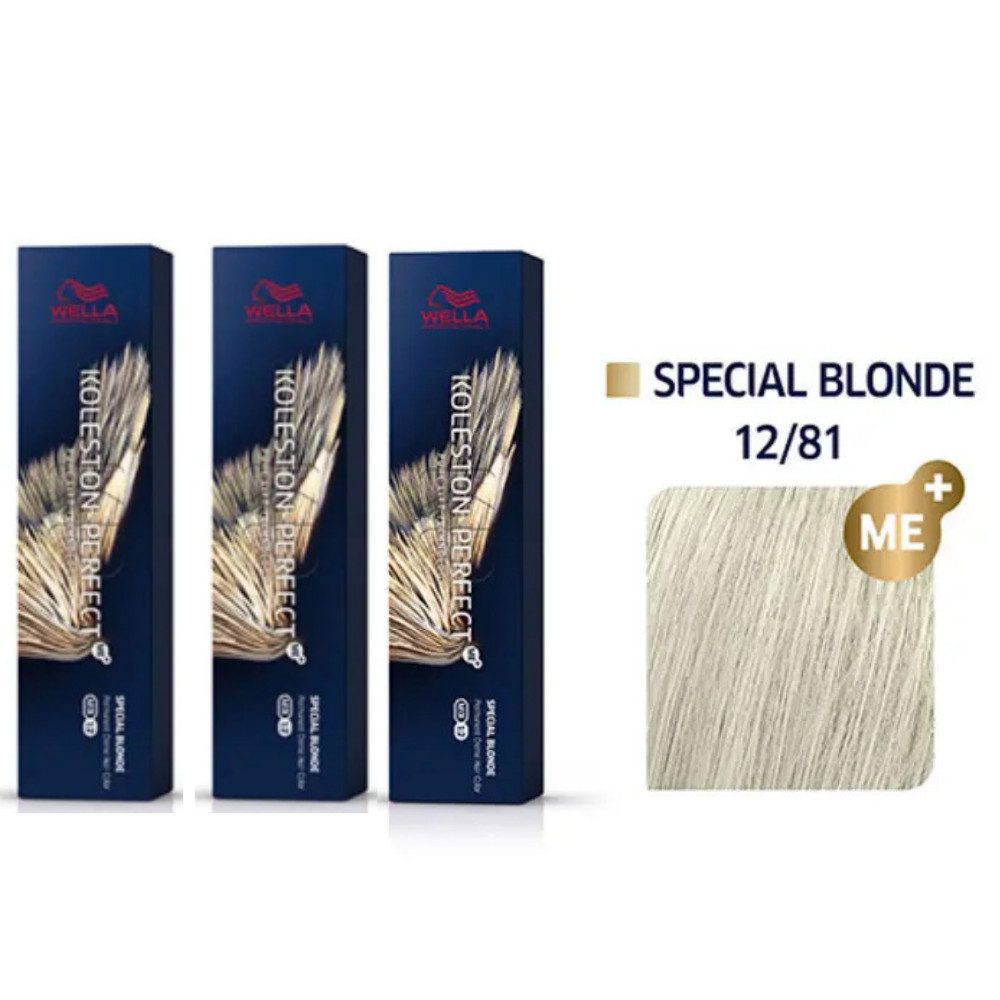 Wella Professionals Haarfarbe Wella Koleston Perfect, Kein Set, Einzelprodukt, ME+ Technologie Pure-Balance-Technologie Gleichmäßige Farbergebnisse