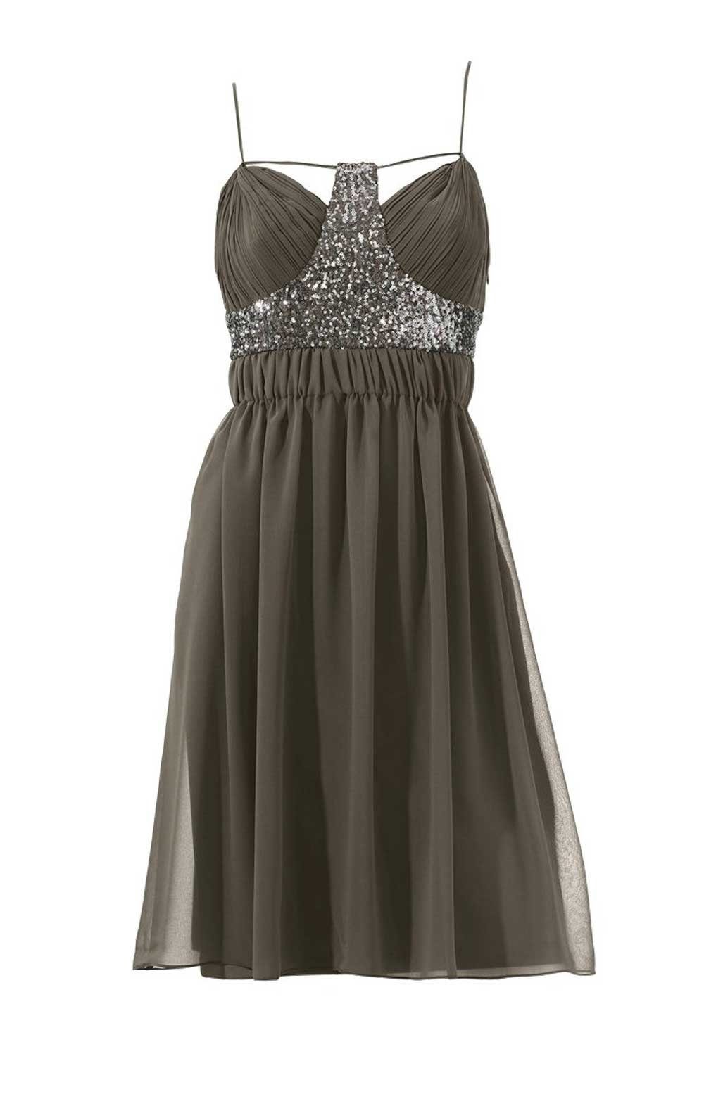 Ashley Brooke by heine Jerseykleid »Ashley Brooke Event Damen Designer-Cocktailkleid, taupe ...