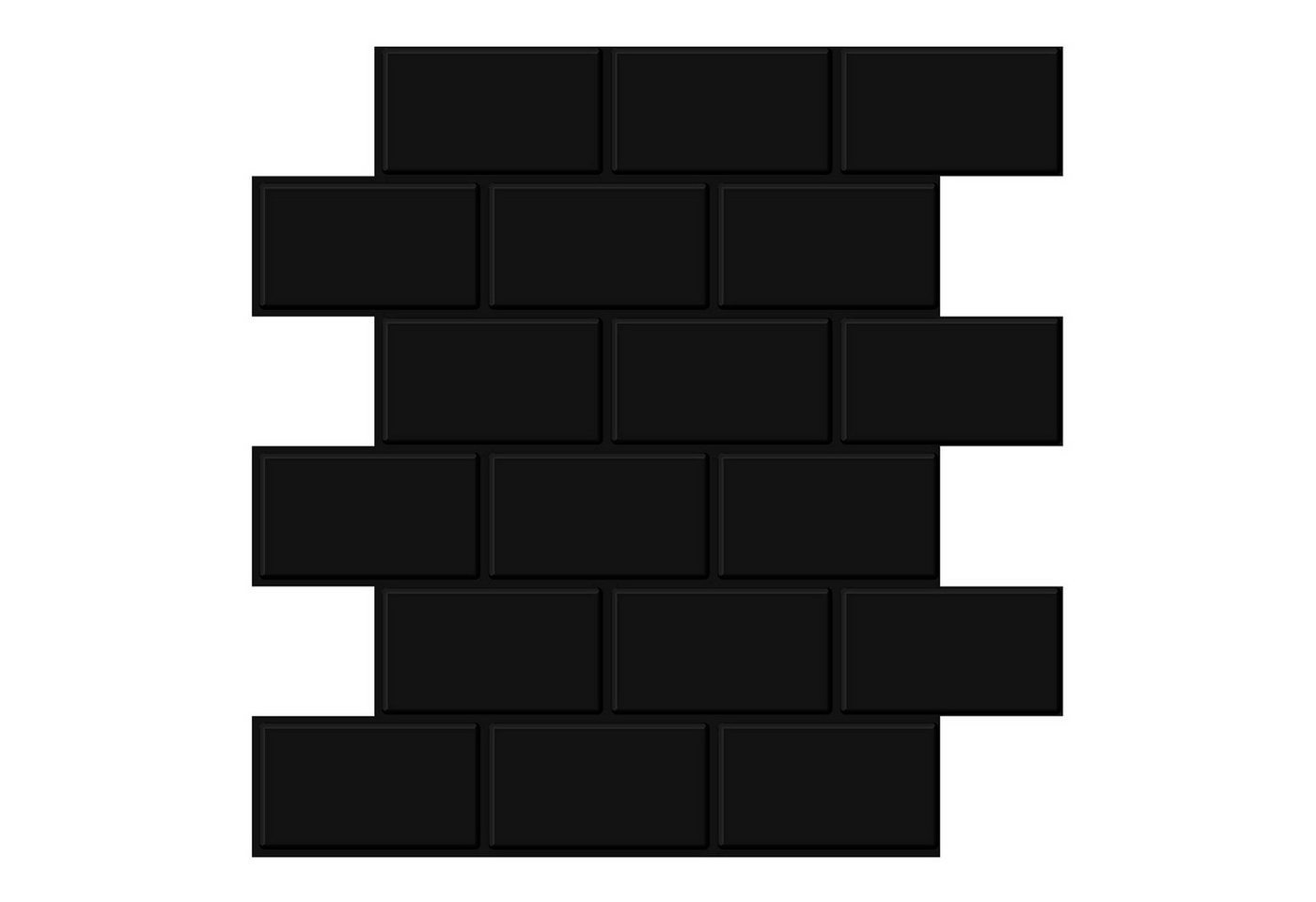 Zaewry Fliesenaufkleber 10-Stück küchenrückwand klebefliesen fliesen (30.5x30.5cm) (10 St)