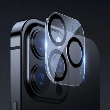Wörleonline Handyhülle für Apple iPhone 15 Pro Max 7-in-1 Hülle, 1x Schutzhülle, 3x 9H Schutzfolie und 3x Kameraschutz