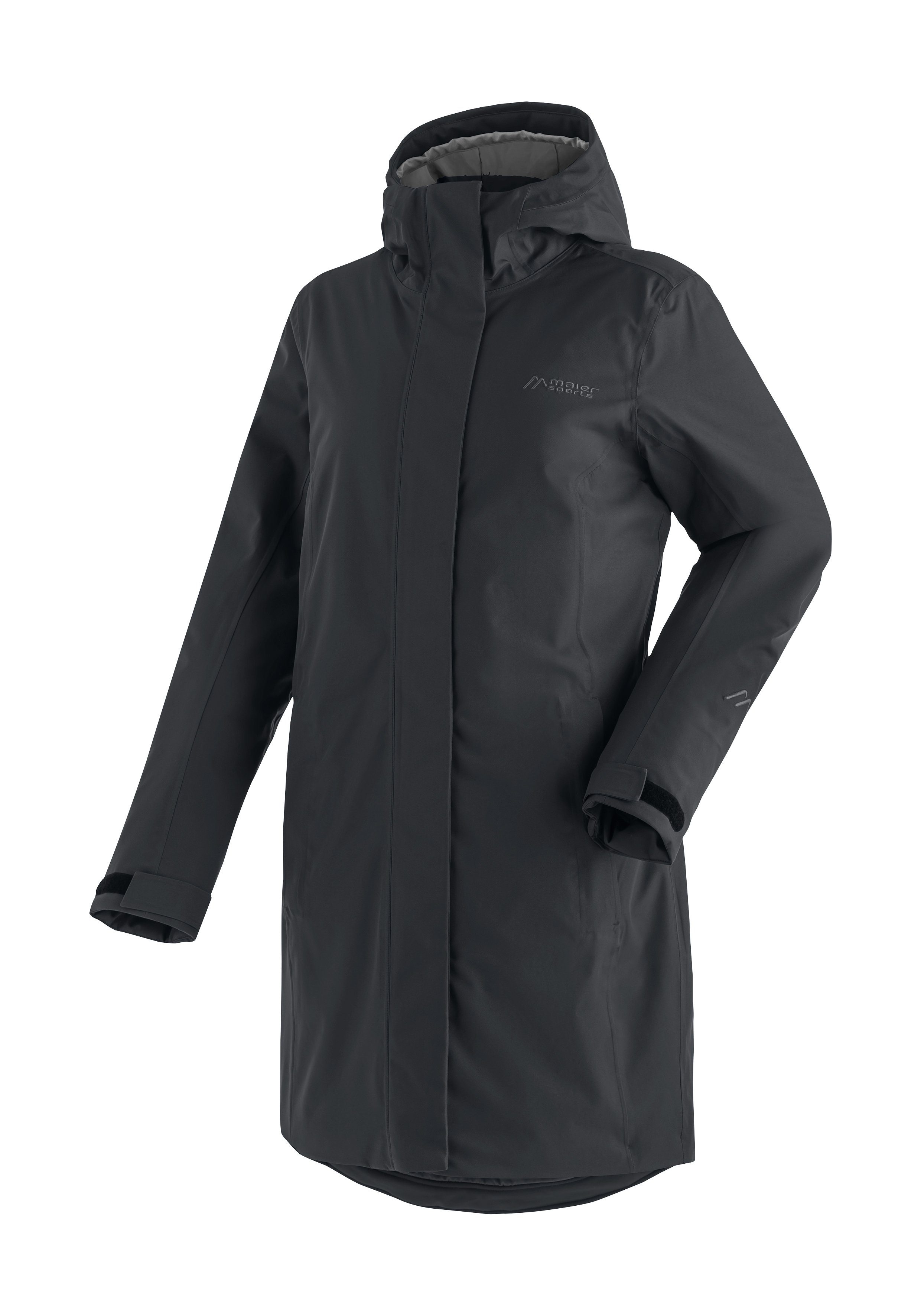 Verkaufspreis Maier Atmungsaktive, Hannali Sports Outdoorjacke schwarz mit Funktionsjacke wasserdichte Wattierung