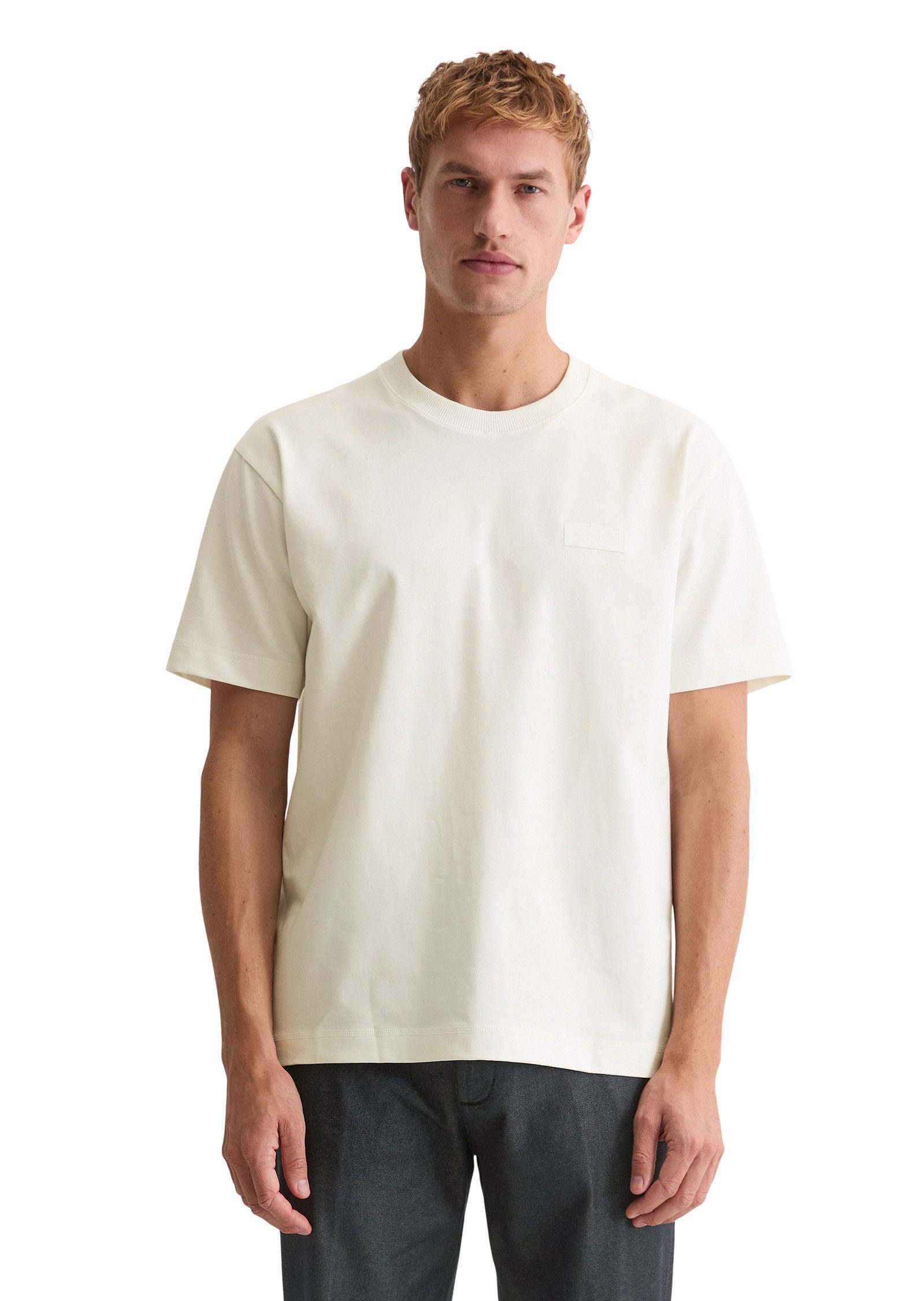 T-Shirt aus schwerem Bio-Baumwoll-Jersey