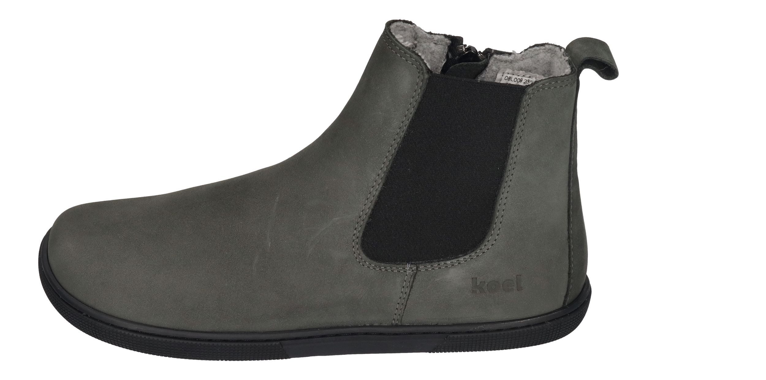 KOEL FILAS MERINO Barfußschuh dark grey – Bild 2 von 5