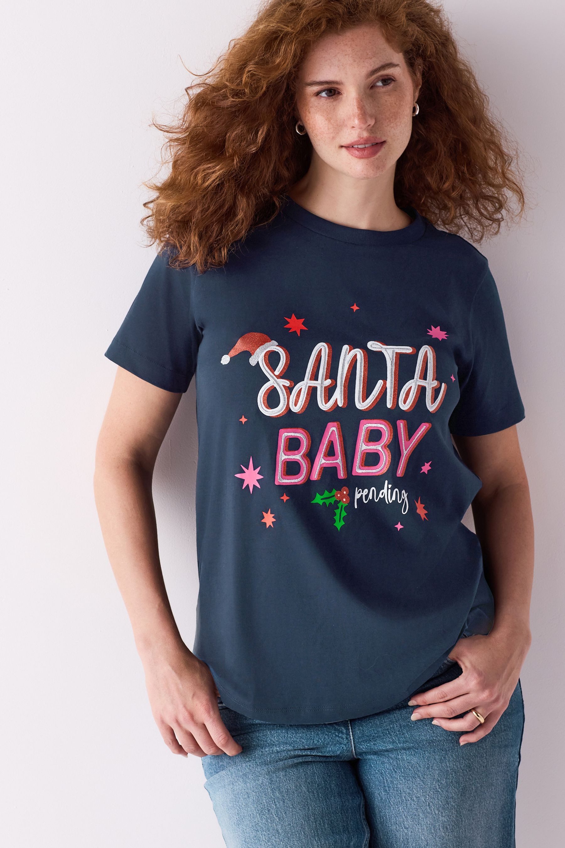 Next T-Shirt T-Shirt mit Grafik, Umstandsmode (1-tlg)