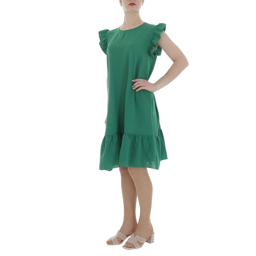 Ital-Design Sommerkleid Damen Freizeit (86164367) Rüschen günstig online kaufen