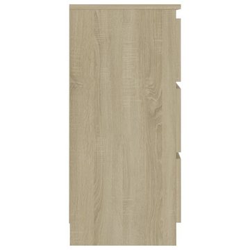 vidaXL Sideboard Sideboard Sonoma-Eiche 60x35x76 cm Holzwerkstoff (1 St)