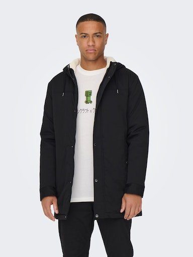 ONLY & SONS Parka TEDDY PARKA ALEX Black