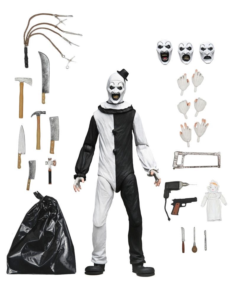 NECA Actionfigur NECA Terrifier Ultimate Art the Clown 17 cm Actionfigur – Bild 3 von 5