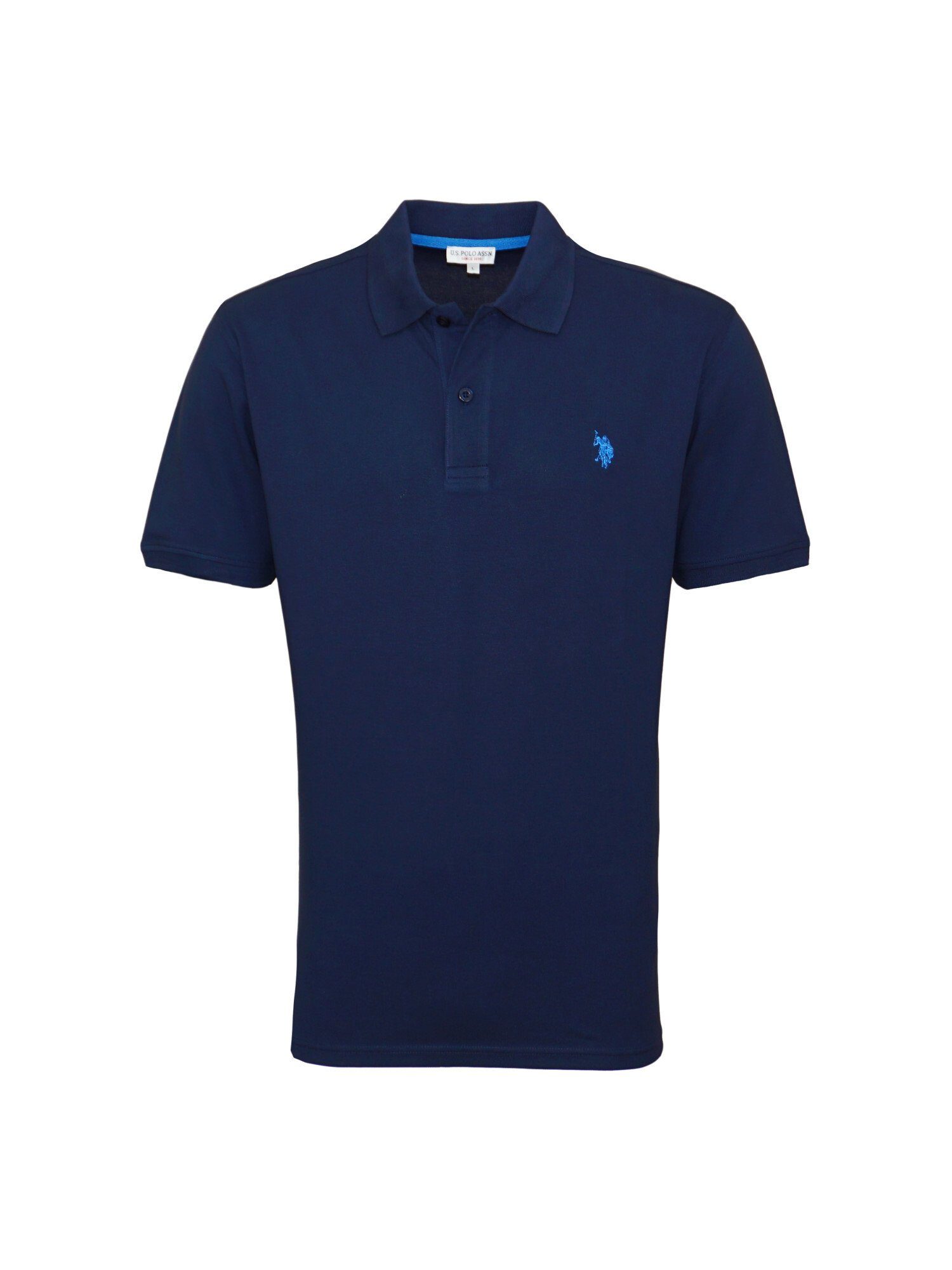 Poloshirt Shirt Polo Assn Polo U.S. (1-tlg) Basic dunkelblau Poloshirt Shortsleeve