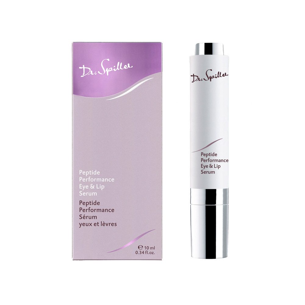 Dr. Spiller Gesichtsserum Dr. Spiller - Peptide Performance Eye & Lip Serum - 10ml