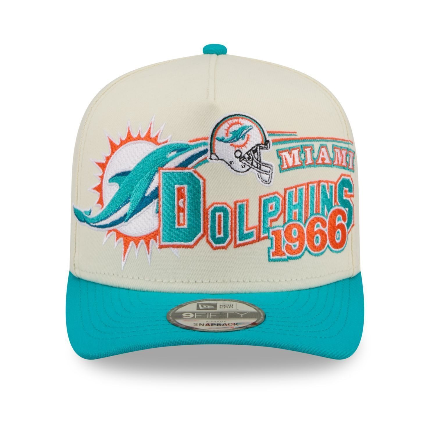 New Era Snapback Cap 9Fifty AFrame CLASSIC Miami Dolphins