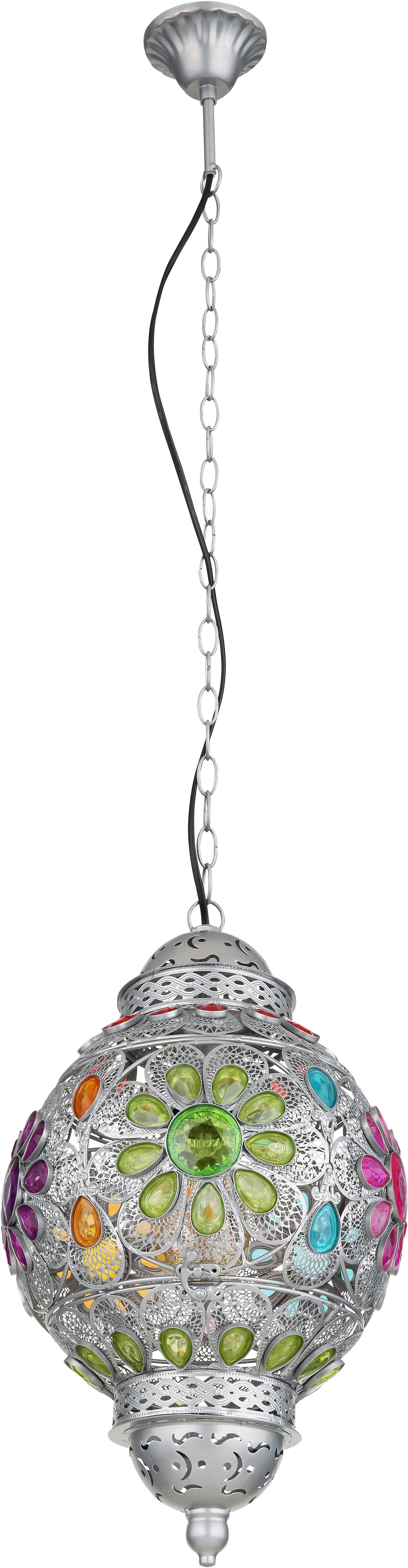 GLOBO LIGHTING Hängeleuchte GELASIUS, ohne Leuchtmittel, Hängelampe/Pendelleuchte/Esszimmer/Wohnzimmer/Esstisch