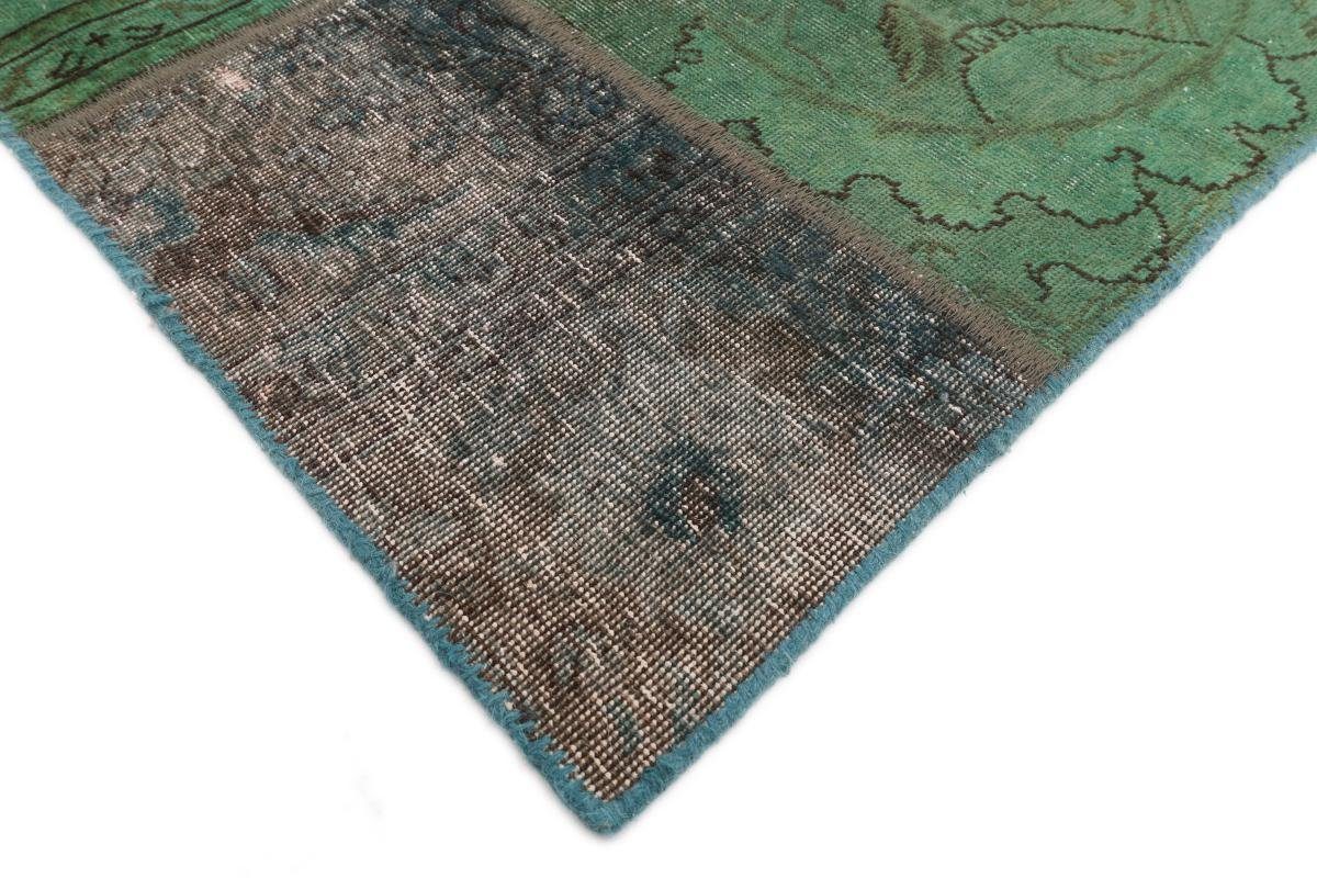 Orientteppich Patchwork 211x303 5 Höhe: mm Handgeknüpfter Moderner Nain Orientteppich, Trading, rechteckig