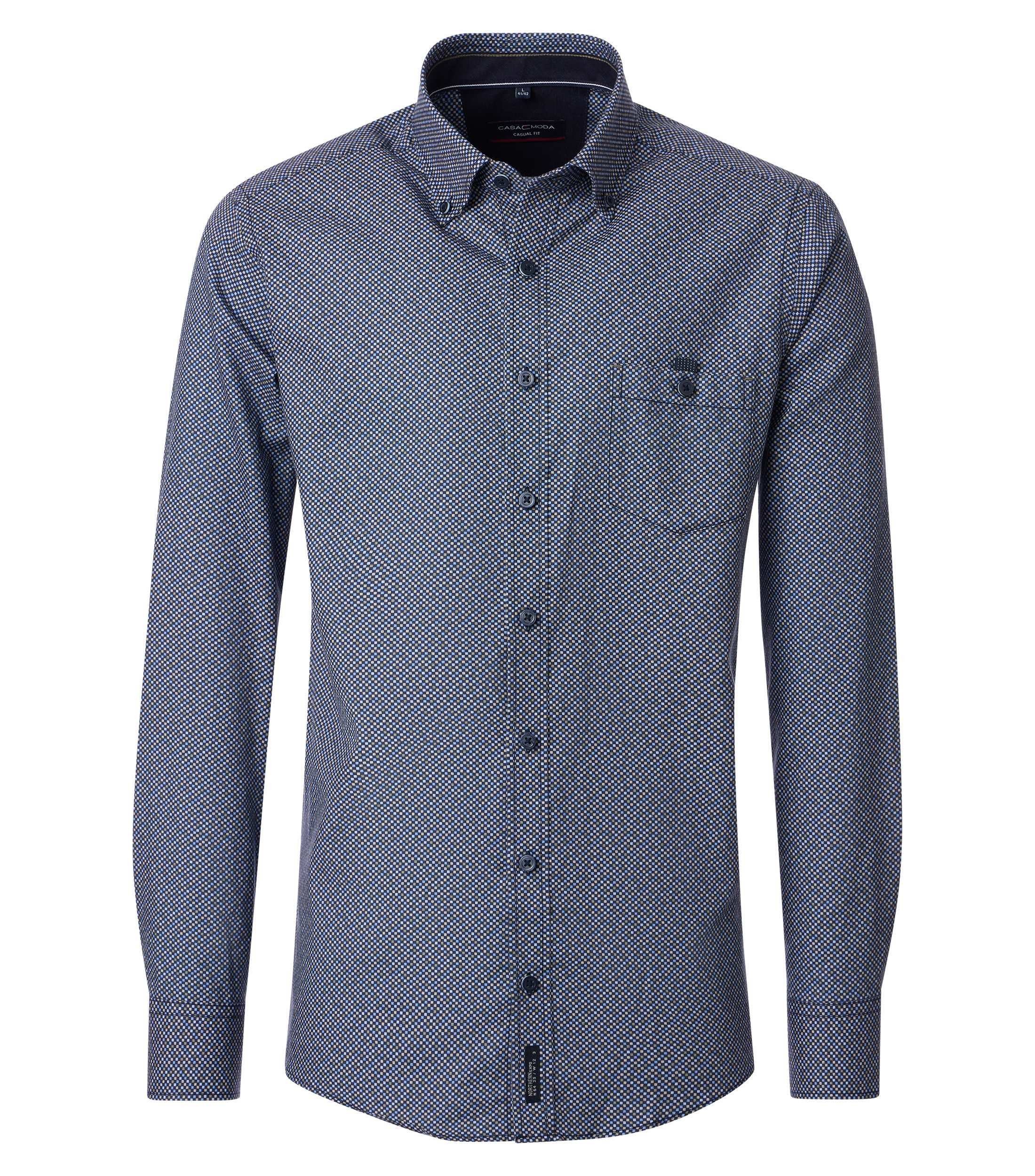 CASAMODA Langarmhemd CASAMODA Freizeithemd Print günstig online kaufen
