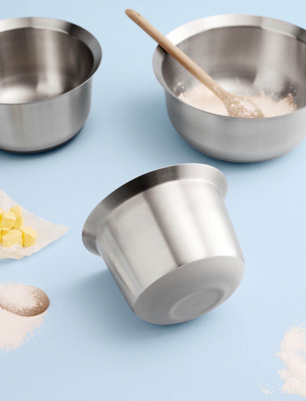 Stelton Rührschüssel, Edelstahl, Silikone, RIG-TIG by stelton MIX-IT Rührschüssel 1.5 Liter