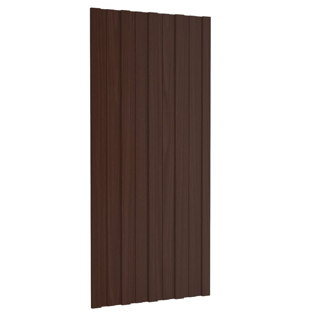 vidaXL Deckenplatten Dachpaneele 36 Stk. Verzinkter günstig online kaufen