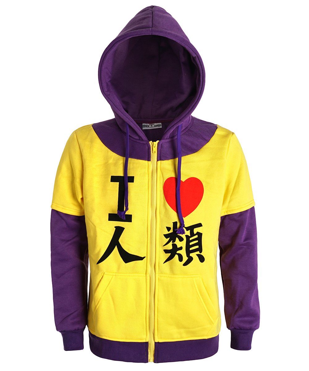 GalaxyCat Hoodie Kapuzen Pullover im Sora Design, Hoodie für No Game No Life Fans, (1-tlg) Sweatjacke mit Sora Motiv