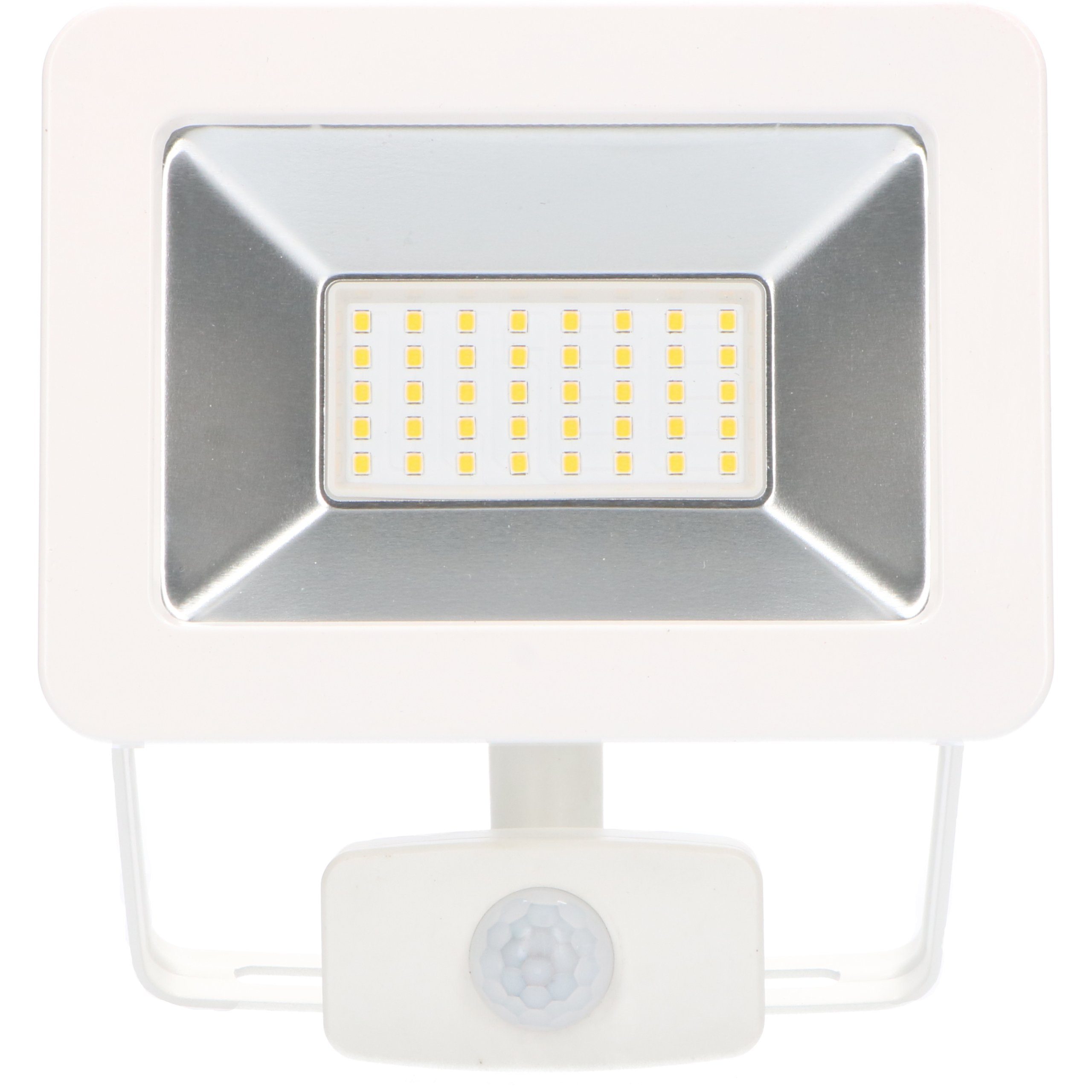 LED's light LED Flutlichtstrahler LED, Watt IP44 Bewegungsmelder mit 0310715 LED-Außenstrahler, 30 weiß neutralweiß