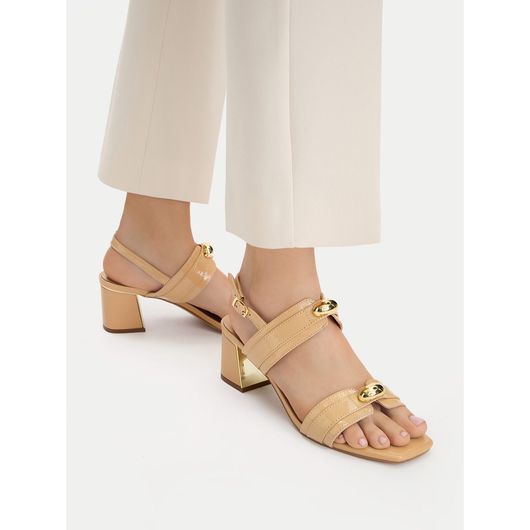 LASOCKI Lasocki Damen-Sandalen Beige Sandale – Bild 2 von 4