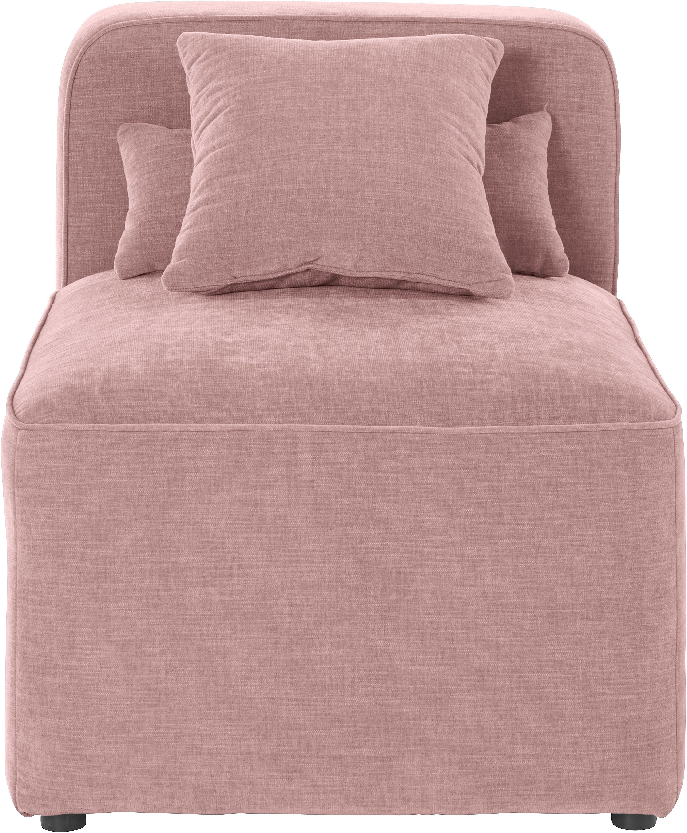 Home affaire Sofa-Mittelelement Sundstrup, Modulserie, individuelle Zusammenstellung
