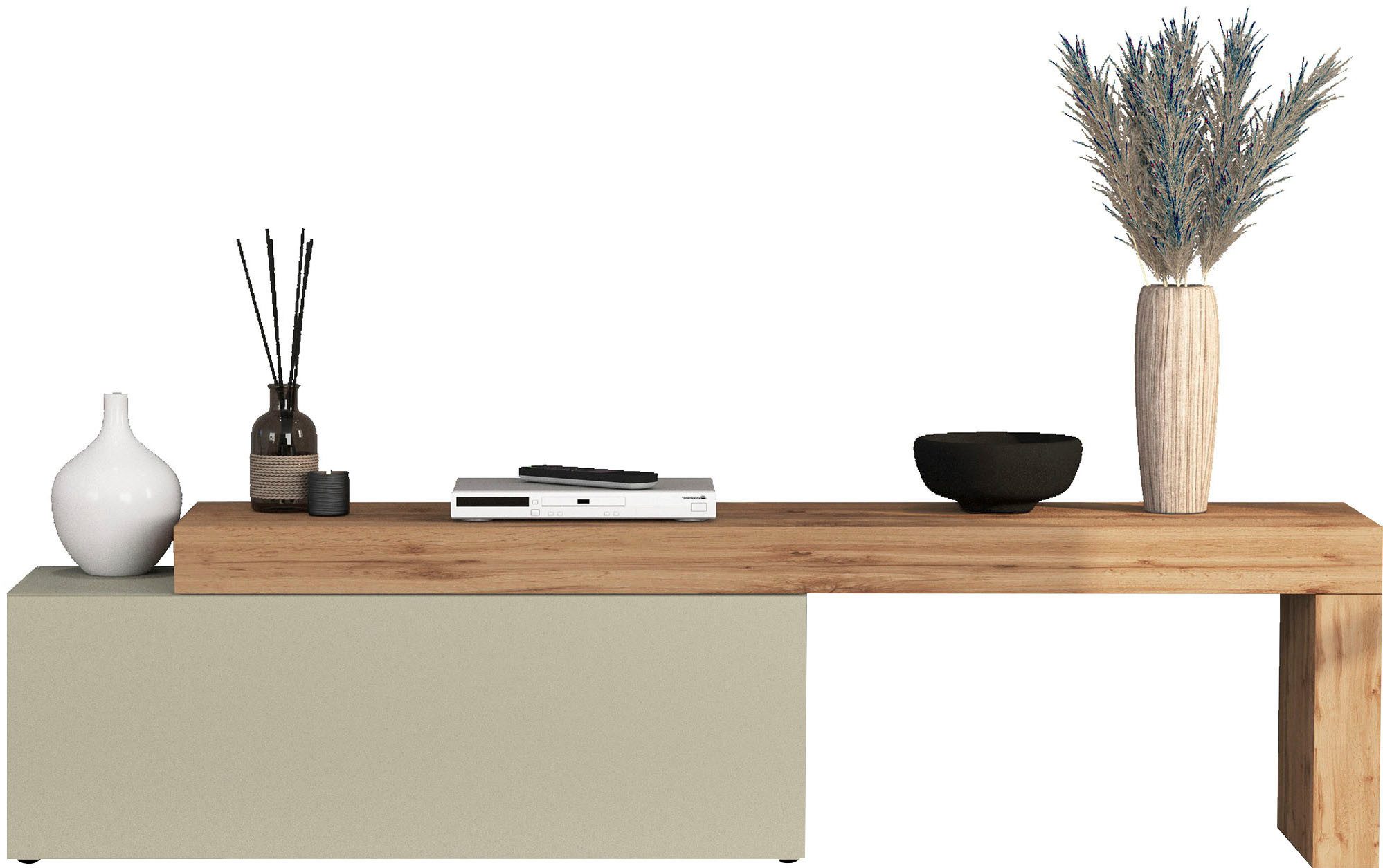 INOSIGN Lowboard Chronos TV-Board, T-Schrank (1 St., Breite verstellbar von günstig online kaufen