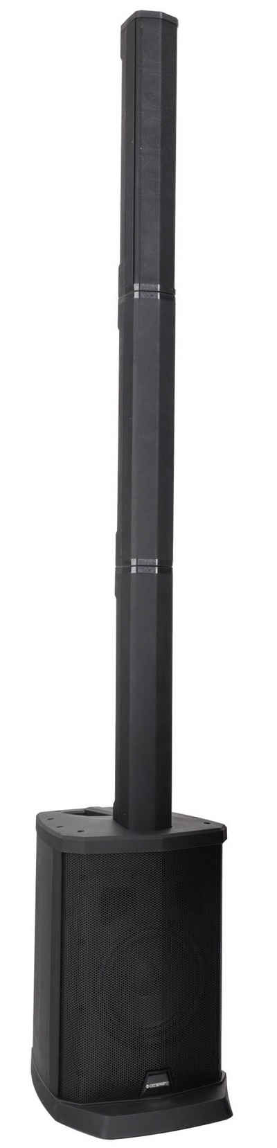 McGrey E-208LA Aktiv Line Array Säulenanlage Lautsprecher (Bluetooth, 100 W, PA-Anlage mit 4x 2,5" Breitbandlautsprecher)