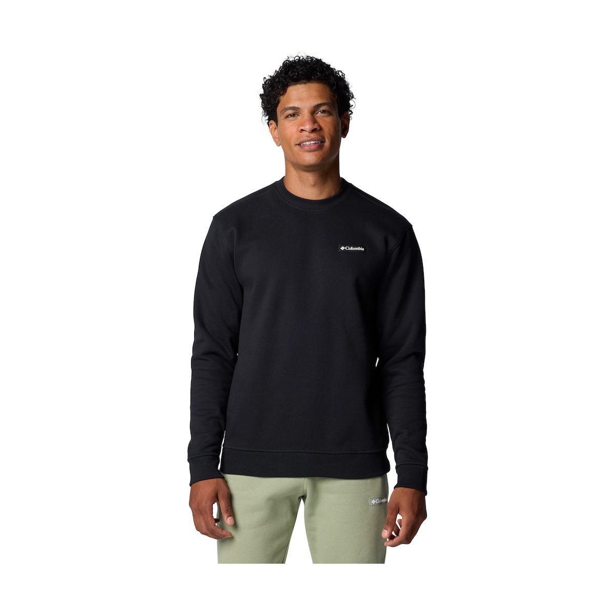 Columbia Sweatshirt Meridian Creek Crew Herren-Sweatshirt mit Rundhalsausschnitt, gerippten Bündchen und Saum