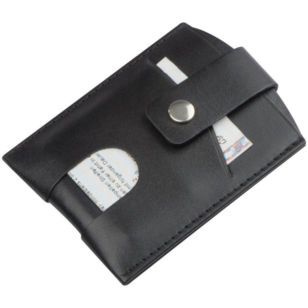 Livepac Office Kartenetui RFID Kreditkartenetui / aus echtem Leder / Farbe: schwarz